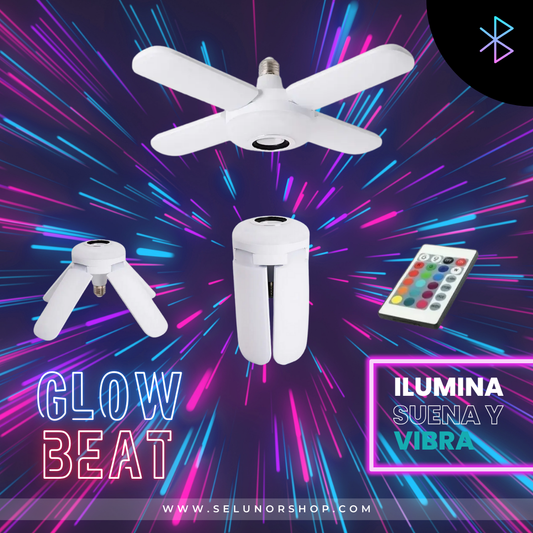 DawBeat Bombillo De Luces Inteligentes Con Parlante Incorporado