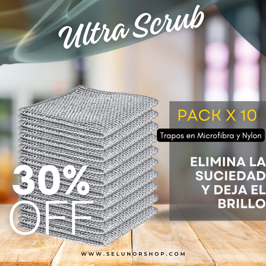 Ultra Scrub Paño de Limpieza Profunda