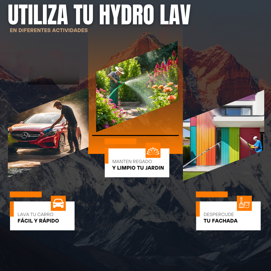 HYDRO LAV Hidrolavadora De Bateria