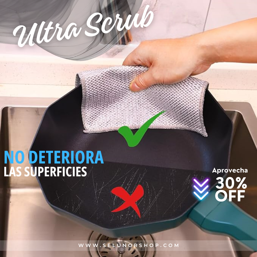 Ultra Scrub Paño de Limpieza Profunda