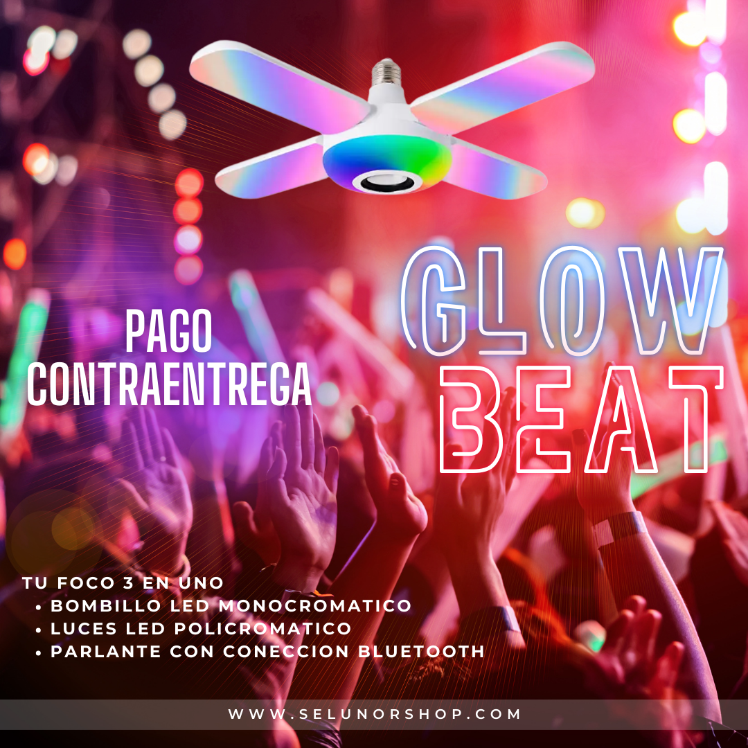 DawBeat Bombillo De Luces Inteligentes Con Parlante Incorporado