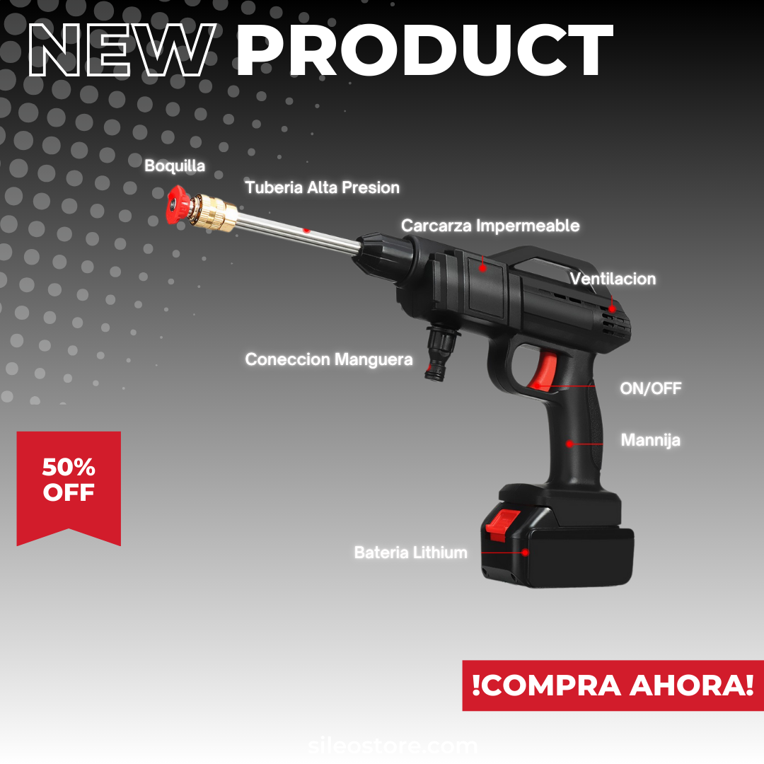 HYDRO LAV Hidrolavadora De Bateria